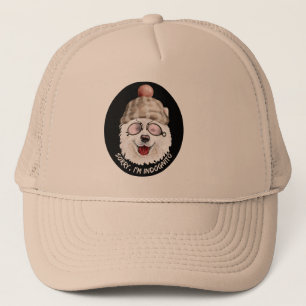SORRY I'M INDOGNITO (Japanese Spitz) funny dog     Trucker Hat
