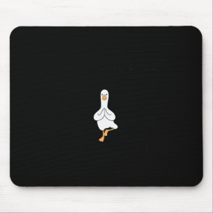 Sorry I'm Late Funny Goose Christian Bible Verse F Mouse Pad