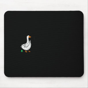Sorry Im Late Funny Goose Christian Bible Verse Fa Mouse Pad