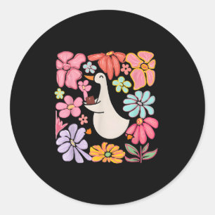 Sorry I'm Late His Timing Not Mine, Funny Christia Classic Round Sticker