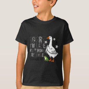 Sorry Im Late His-timing Not Mine Praying Goose Ch T-Shirt