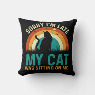sorry im late my cat cushion