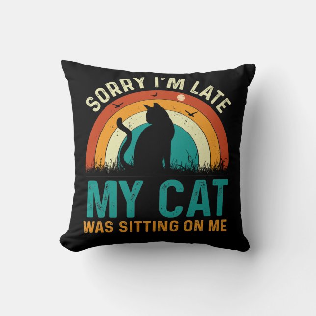 sorry im late my cat cushion (Front)