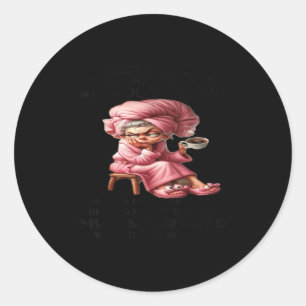 Sorry I'm Not Interested In Your Workout Routine I Classic Round Sticker