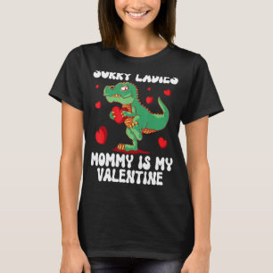 Sorry Ladies Mummy Is My Valentine's Day Rex Kids T-Shirt