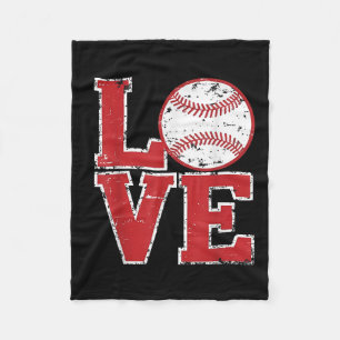 Sorry Ladies My Heart Belongs To Baseball Boy Vale Fleece Blanket