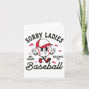 Sorry Ladies My Heart Belongs To Bysebyll Boy Vale Card