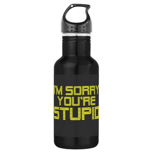 Sorry Lemonade 532 Ml Water Bottle (Front)