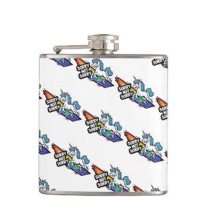 Sorry not Sorry Unicorn Flask