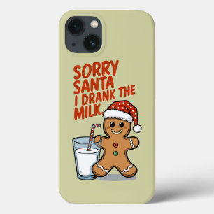 Sorry Santa I Drank The Milk Baby Christmas Outfit iPhone 13 Case