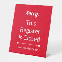 Sorry, This Register Is Closed Next Register Red