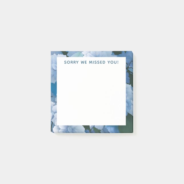 Sorry We Missed You JW Sticky  Post-it Notes (Front)