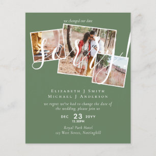 SORRY! Wedding Postponement Change of Date PHOTO