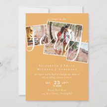 SORRY! Wedding Postponement Change of Date PHOTO