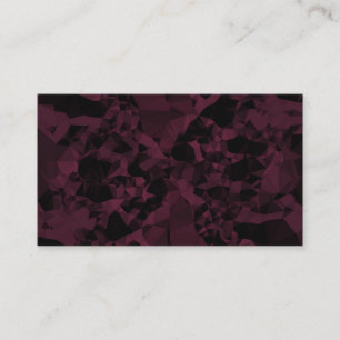 Sort pixels in purple, dark pink and black invitat business card