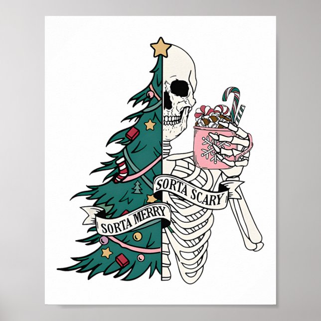 Sorta Merry Sorta Scary Christmas  Poster (Front)