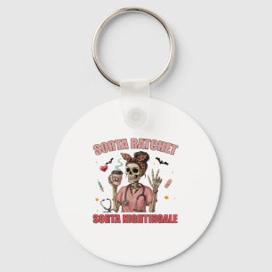 Sorta Ratchet Sorta Nightingale Skeleton Nurse Hal Key Ring