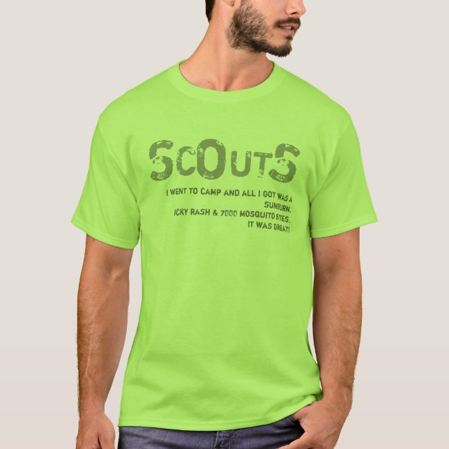 SOS - Boy Scouts Camping Shirt (Front)