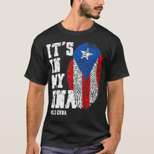 Sos Cuba Cuba Flag Cuban Pride it's in my DNA Men T-Shirt