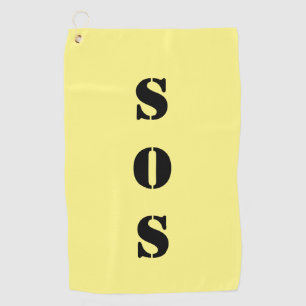 SOS Golf Towel