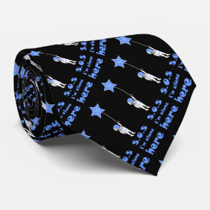 SOS I'm alone here astronaut space Tie