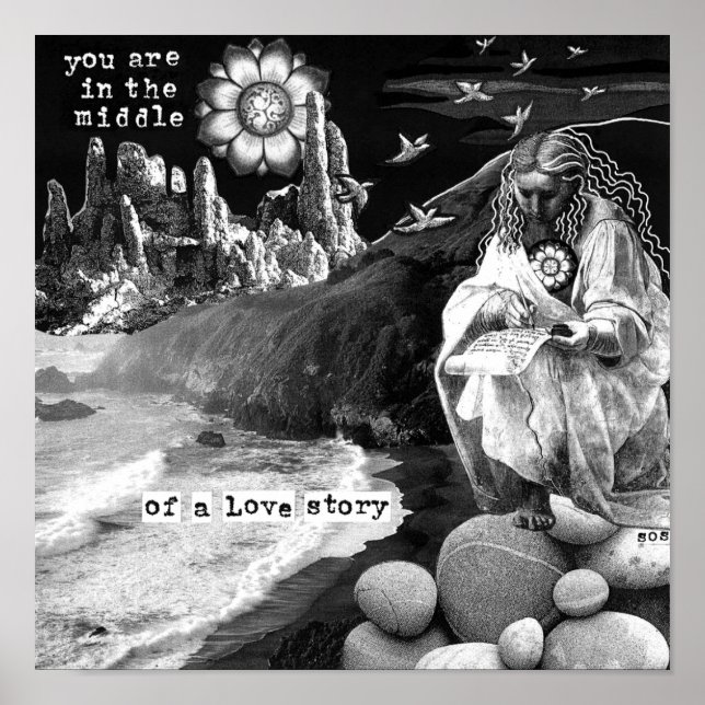 SOS You are in the Middle of a Love Story Poster (Front)