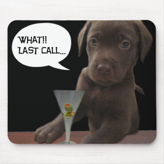 Sosa Lakota Last Call Mouse Pad (Front)
