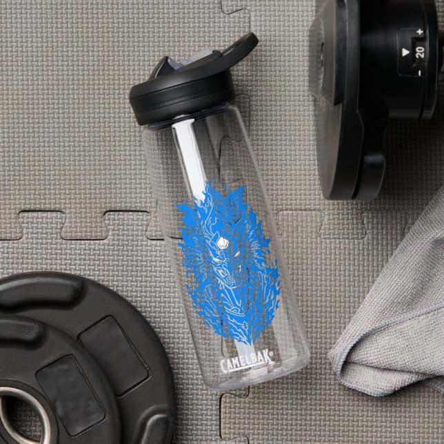 ⚔️ Sosanu Water Bottle – Anime-Inspired Warrior Hy (Gym (Rotated))