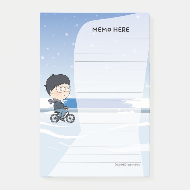 sosoHoney(54) winter  Post-it Notes (Front)