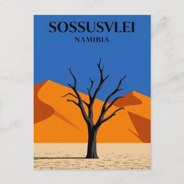 Sossusvlei, Sesriem, Hardap Postcard (Front)