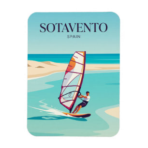 Sotavento Spain Magnet