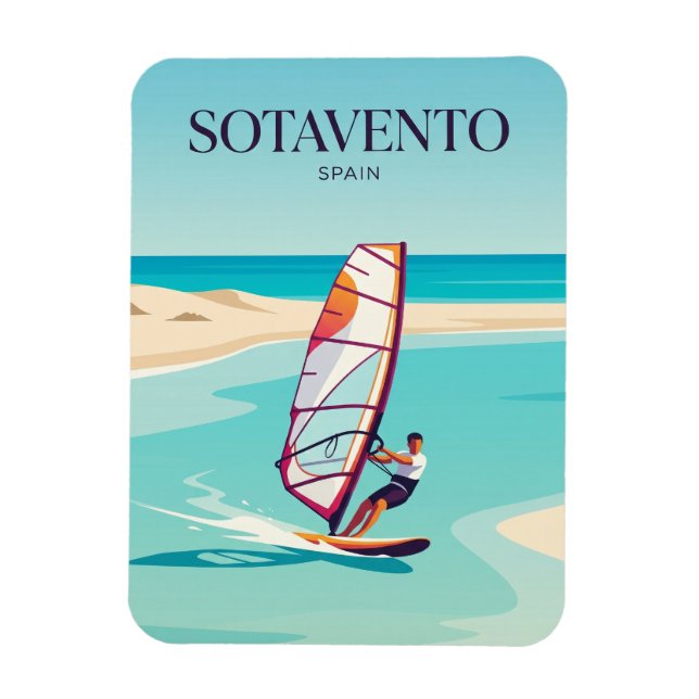 Sotavento Spain Magnet (Vertical)