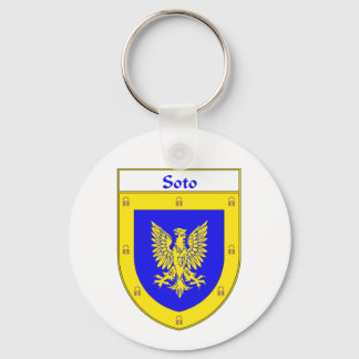 Soto Coat of Arms/Family Crest Key Ring