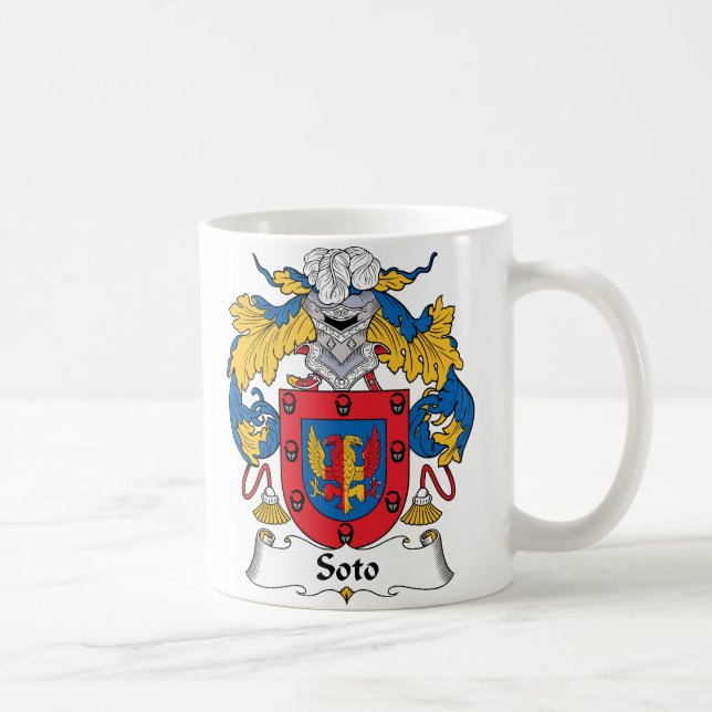 Soto Family Crest Coffee Mug (Right)
