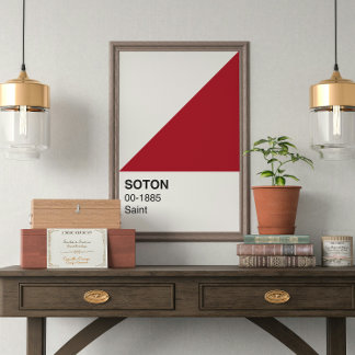 Soton Saint - Full Width Poster