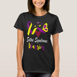 Sotos Syndrome Awareness Butterfly Support Yellow  T-Shirt