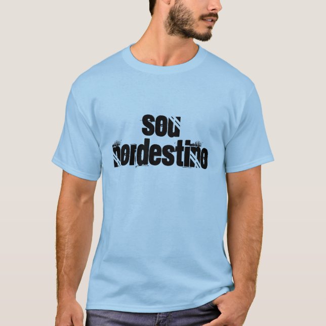 sou nordestino camiseta T-Shirt (Front)