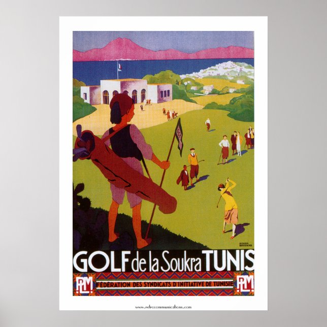 Soukra Tunis Poster Golf Course (Front)