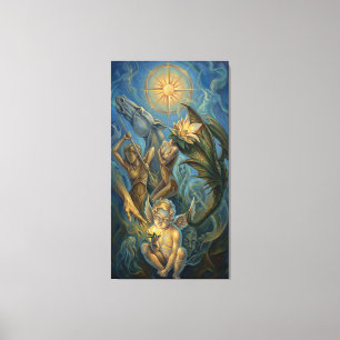 Soul Awakening Stretched Canvas Print