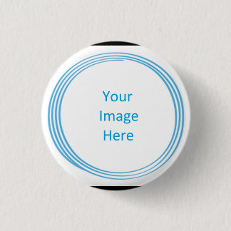 Soul Blissed Circle Custom Button, black 3 Cm Round Badge