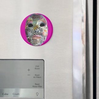 Soul Comes In All Colours Mask Magnet