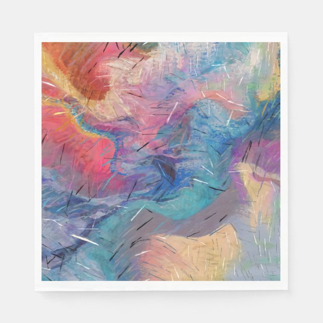 Soul-Driven Abstraction Napkin (Front)
