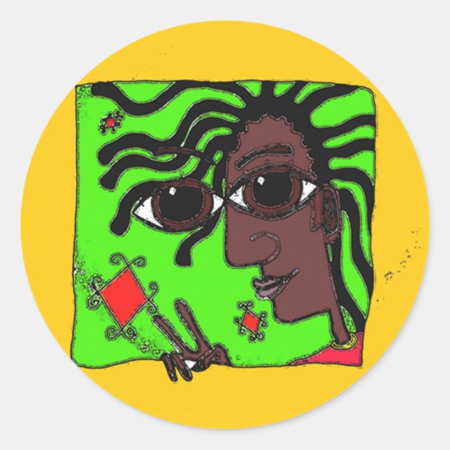 soul dude sticker (Front)