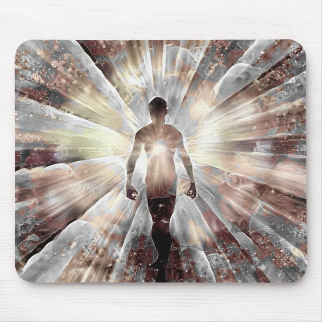 Soul energy beams mouse pad (Front)