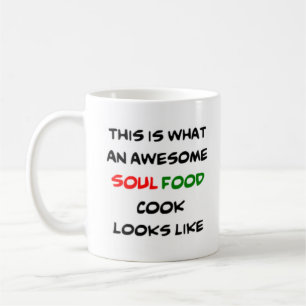 soul food cook, awesome coffee mug