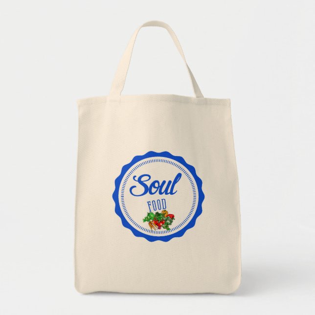 soul food tote bag (Front)