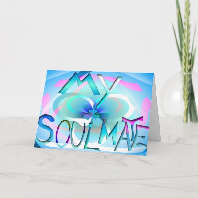 Soul Mate Greeting Card (Front)