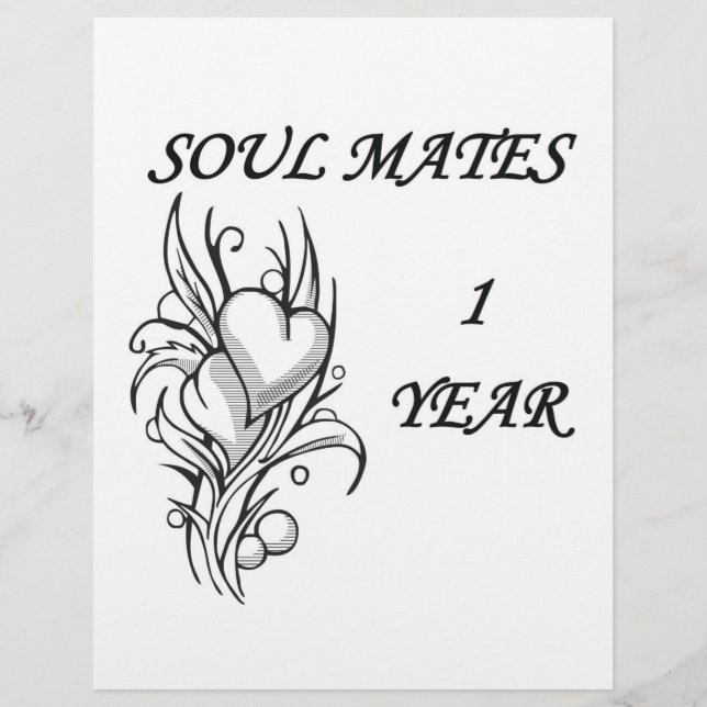 SOUL MATES 1 YEAR (Front)