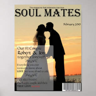 Soul Mates Magazine Cover Poster