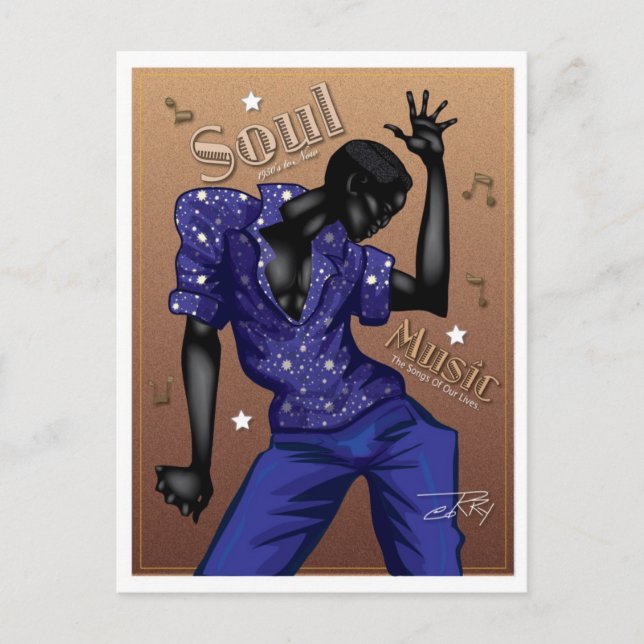 Soul Music Postcard (Front)